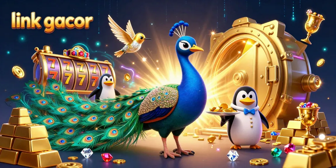 Spin and win big with link gacor featuring luxurious casino elements and vibrant characters.