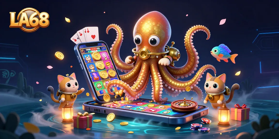 Experience the thrill of LA68 with vibrant slots and treasures from the deep sea.