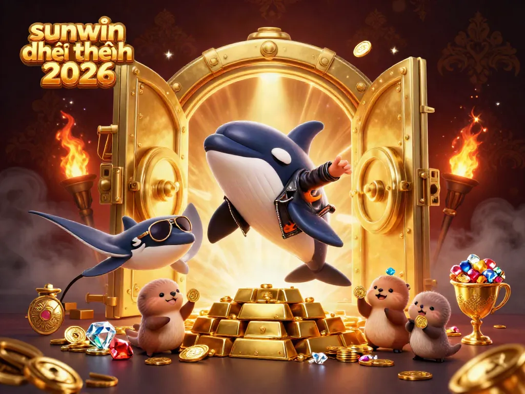 Experience the excitement of sunwin đổi thưởng 2026 with vibrant characters and treasure.