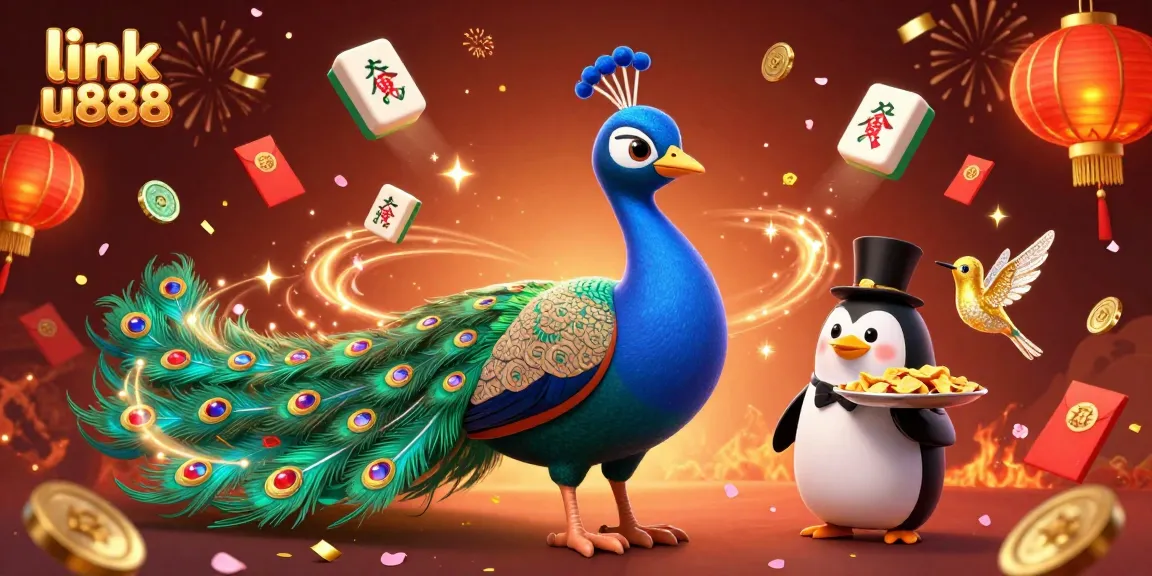Experience vibrant gaming action with link u888 featuring colorful characters and dynamic casino elements.