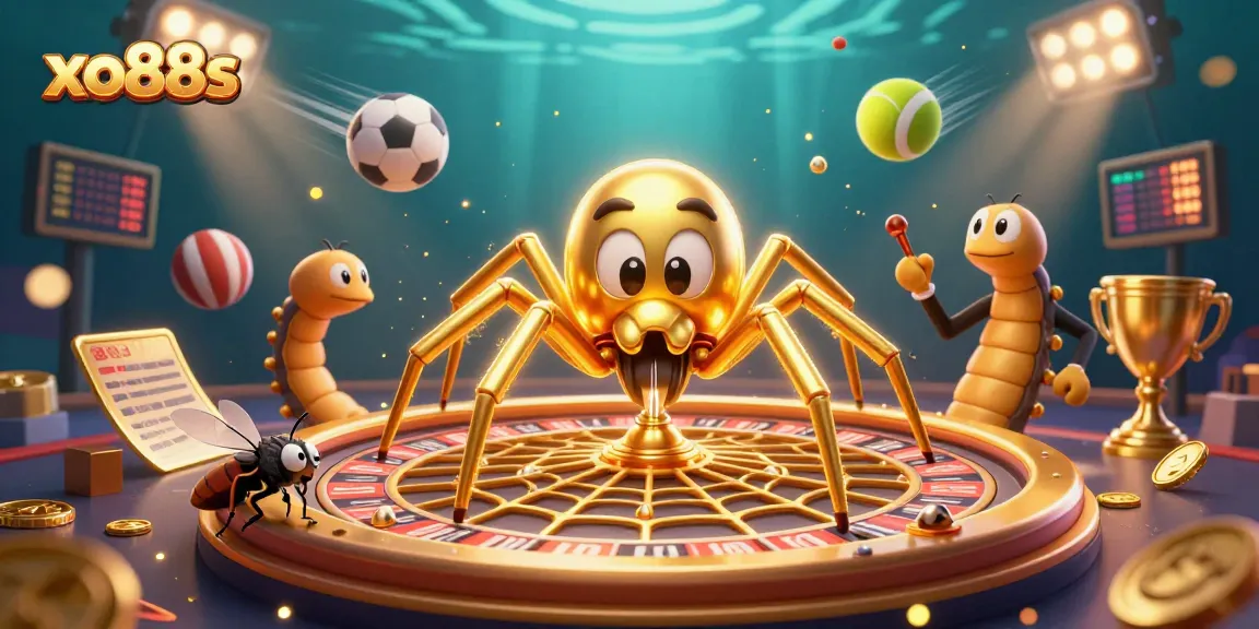 Experience the thrilling gameplay at xo88s with our vibrant 3D illustration of betting action.