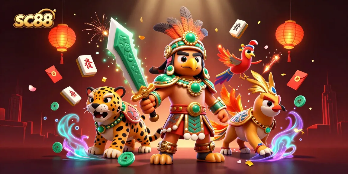 Engage in vibrant gaming action at sc88 with stunning characters and dynamic casino elements.