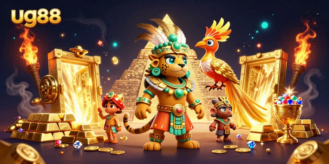Play winning games at ug88 with enchanting treasures and vibrant 3D casino elements